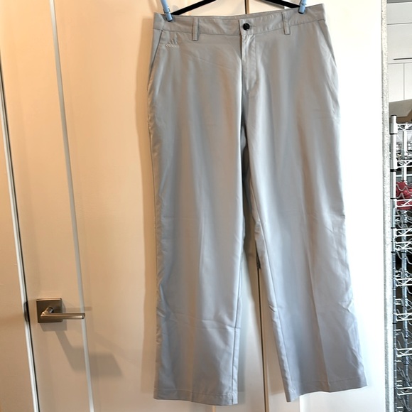 Adidas Men’s Gray Clima Lite Golf Athletic Pants - Size 34x32 - Picture 2 of 8